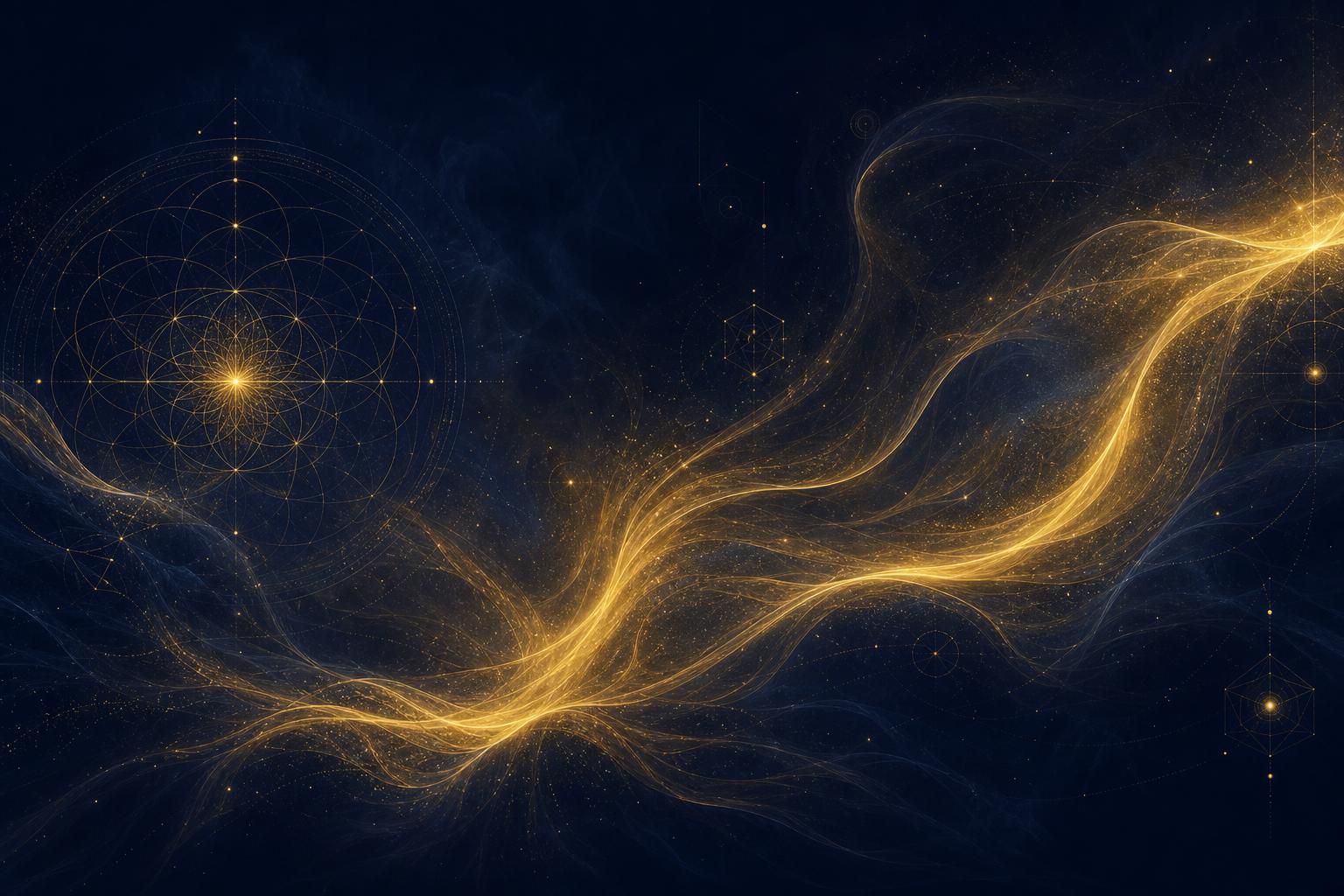 Atmospheric abstract background evoking the unseen