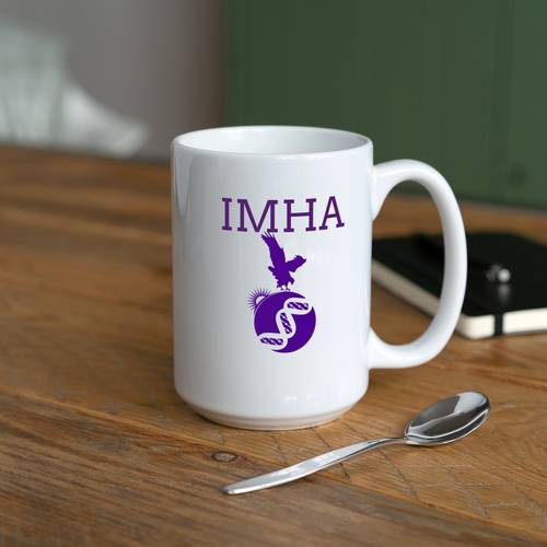 IMHA Logo Purple Coffee/Tea Mug 15 oz